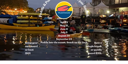 Thursday Evening Paddle & Party at The Floathouse