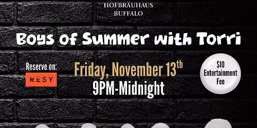 Boys of Summer at Hofbr\u00e4uhaus Buffalo