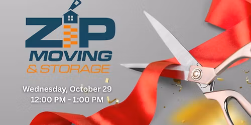 Ribbon Cutting: Zip Moving and Storage