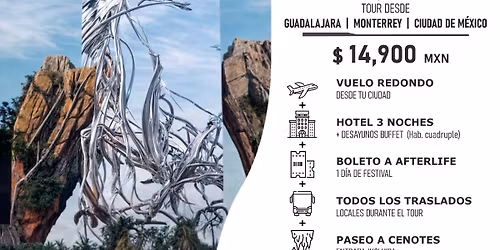 TOUR AFTERLIFE TULUM DESDE MEXICO