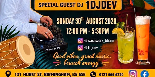 AFRO-DESI BRUNCH BOTTOMLESS \ud83e\udd42