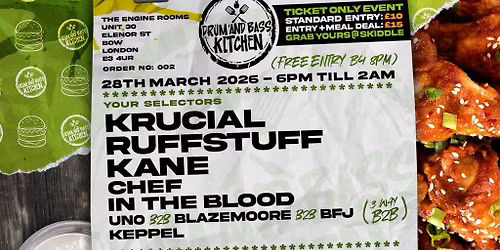 Drum and Bass Kitchen