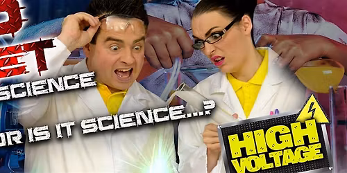 Top Secret-The Magic of Science Show at Darlington Hippodrome Fri 29th May
