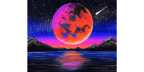 Majestic Moonlight - Paint and Sip in Sacramento | Classpop!\u2122