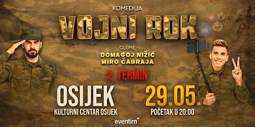 VOJNI ROK I Osijek 2. termin 29.5.