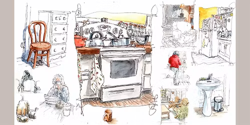 William Mancuso-Sketching: Keeping it Simple & Small