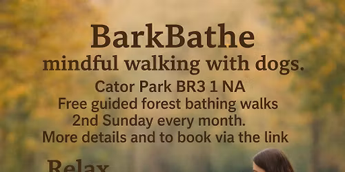 BarkBathe - please book via the link