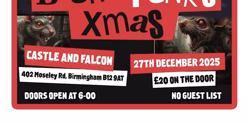 Brum Punx Xmas Bash 2025
