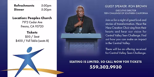 Fall Banquet at Peoples Church