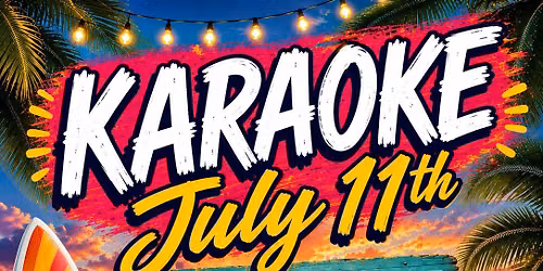 \ud83c\udf34\u26f1\ufe0f Karaoke Beach Party \u26f1\ufe0f \ud83c\udf34 