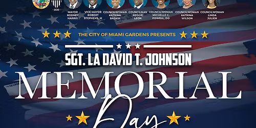 City of Miami Gardens SGT. La David T. Johnson Memorial Day Breakfast 2026