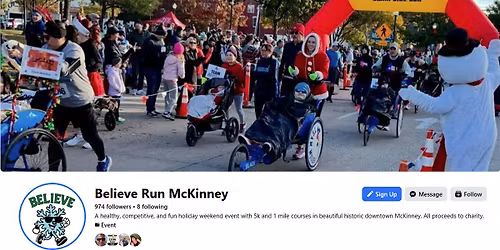 Believe! 5K & 1 Mile Fun Run