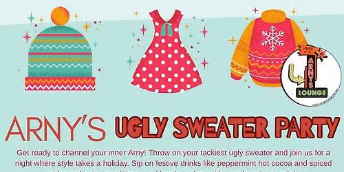 Ugly sweater party!!! 