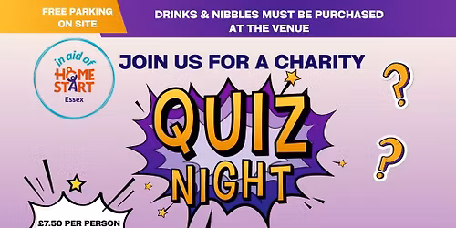 Home-Start Essex Charity Quiz Night