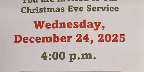 Christmas Eve Service at Salem United Church of Christ 