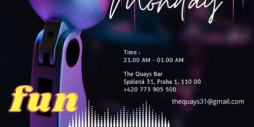 KARAOKE PARTY EVERY MONDAY NIGHT