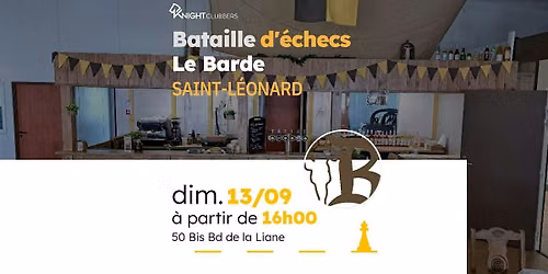 Rencontre d'\u00e9checs - Saint-L\u00e9onard - Le Barde