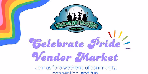 Pride vendor market (speakers & self-love ritual)