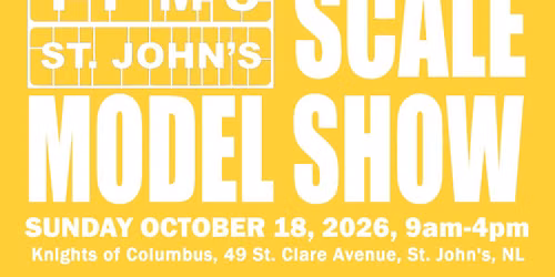 2026 IPMS St. John's Scale Model Show