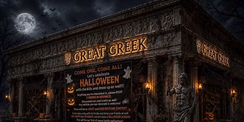 Great Greeks 1st annual TRUNK OR TREAT