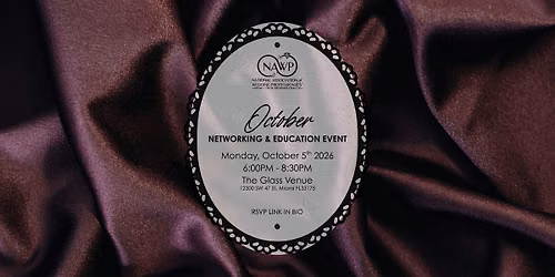 NAWP Miami-Dade\/Broward Chapter Event for Wedding Event Pros