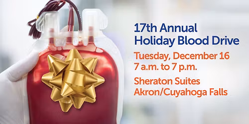 17th Annual Holiday Blood Drive