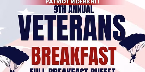 Patriot Rider RI1 Veterans Breakfast