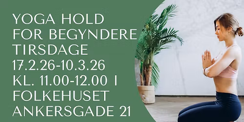 Yogahold for begyndere, 4 tirsdage
