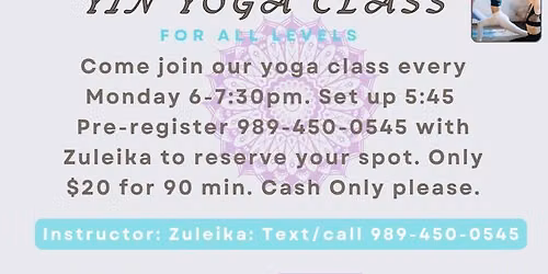 Muscle Whisperers Yin Yoga Class for all levels