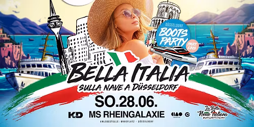 Bella Italian sulla Nave \u2022 28.06 \u2022 D\u00fcsseldorf