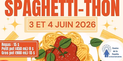 Spaghetti-thon du Centre de la famille