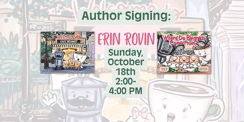 Author Signing: Erin Rovin