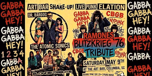Ramones Blitzkrieg '76 Tribute w\/ The Atomic Sonics Blondie Tribute w\/ Special Guest Dr. Baroog!