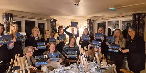 Paint & Sip 'Evening Cityscape' in Norwich @ The Woolpack Inn!