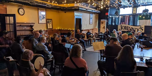 Irish Session at Johnny's! Learner Group at 3, Regular Session at 5