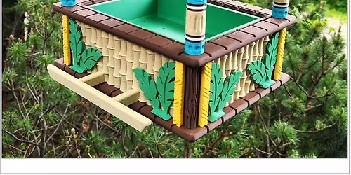 3D\u2011Printed \u201cTiki Bar\u201d Birdhouse Build