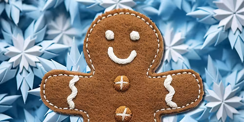 Felt Gingerbread Man