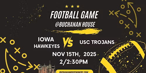 Iowa Hawkeye Football Game Watch