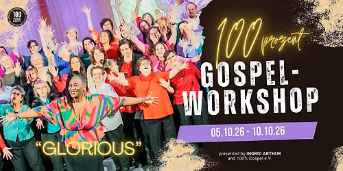 100% Gospel - Autumn Workshop mit Gospel Queen Ingrid Arthur