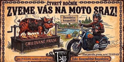 4 motosr\u00e1zek Besednice