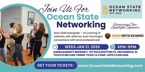 Kick Off a Healthier New Year with Ocean State Networking & Coach Kevin!