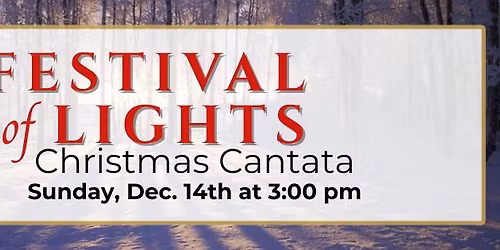 Festival of Lights Christmas Cantata