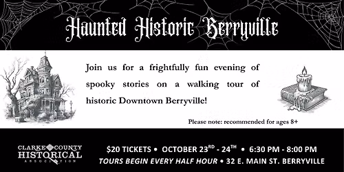 Ghost Tours: Haunted Historic Berryville