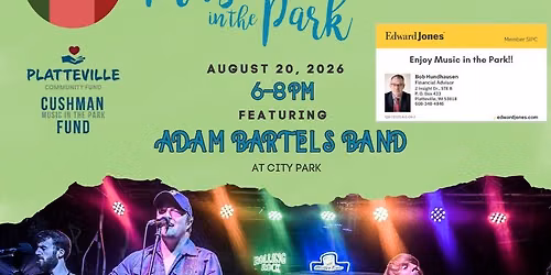 Music in the Park - Adam Bartels Band