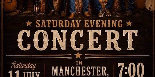Saturday night concert Manchester COGP