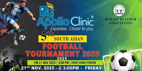 KEA  CHAMPIONS TROPHY 2025, 5th South Asian Football Tournament 