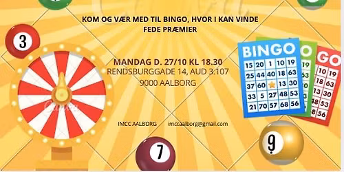 BINGO med IMCC\ud83c\udf89