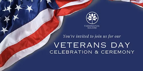 Veterans Day Ceremony at Farmington Square Medford