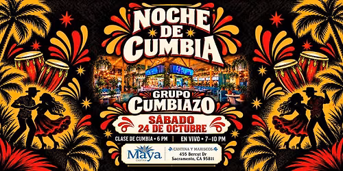 Noche de Cumbia - 1 Hour Cumbia Dance Class + Live Cumbia Show