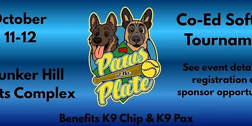 1st Annual Paws at the Plate Softball Tournament